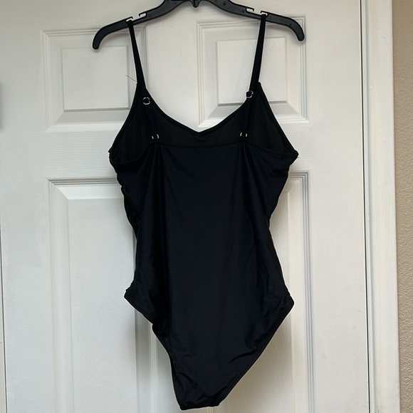 Blooming Jelly Womens One Piece Tummy Control Ruffle Swimsuit-Size XL NWOT - Picture 4 of 11